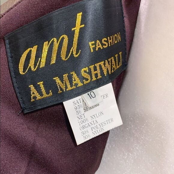 Chic Asymmetric Design, Beaded & Sequined Evening Dress - Picture 15 of 15